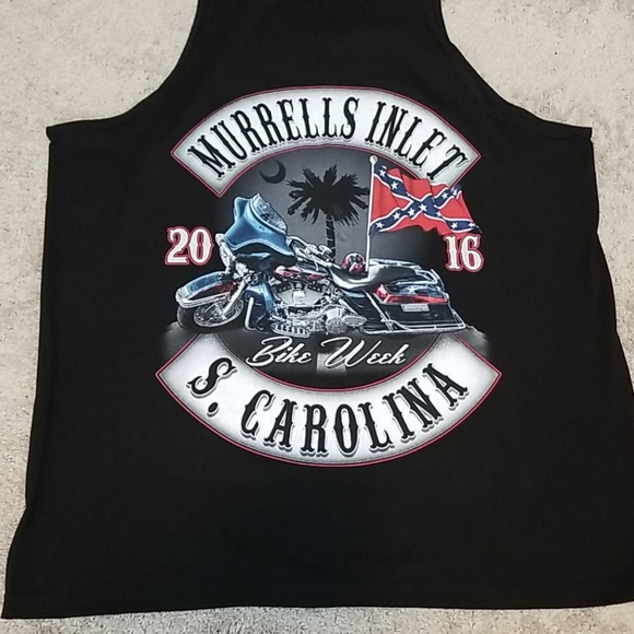 MURRELLS INLET 2016 BIKE WEEK MUSCLE TANK 2XL - Picture 3 of 6